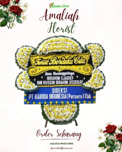 Papan Bunga Duka di Jamsaren